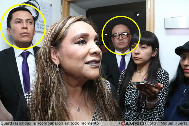 comparecencia amanda gomez ase guardaespaldas