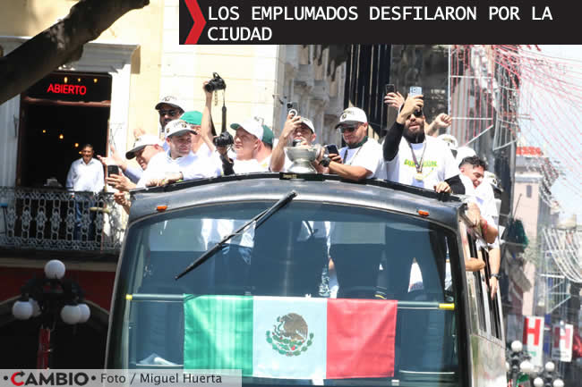 celebracion pericos puebla campeones lmb 