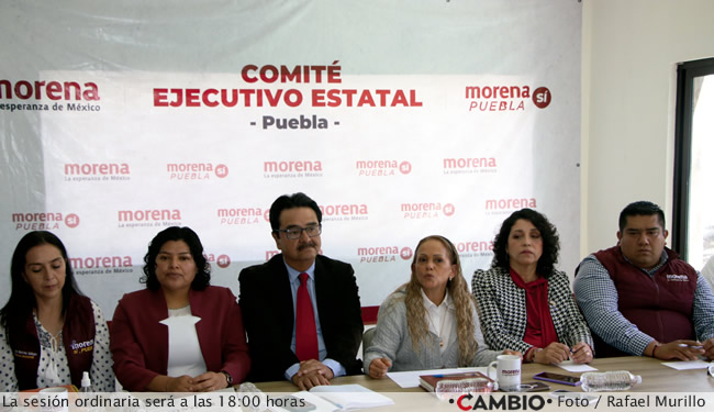 convocatoria morena puebla consejo estatal voto 4 perfiles gubernatura sesion