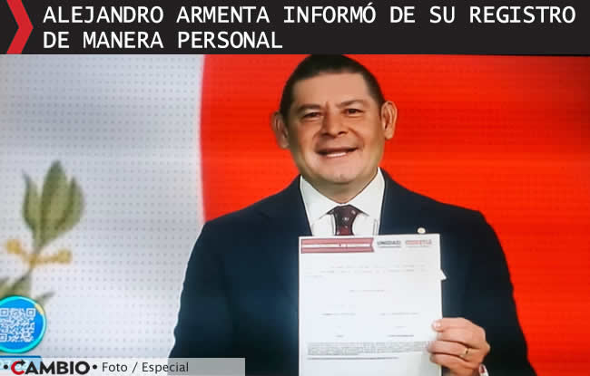 registros morena gubernatura puebla alejandro armenta