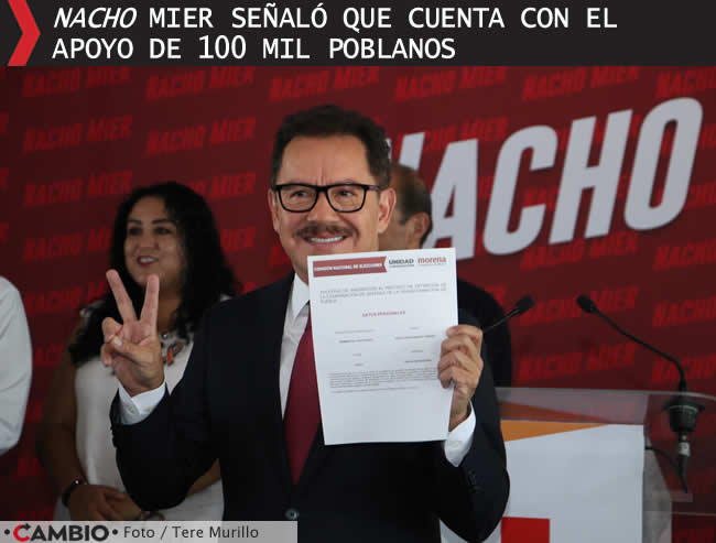 registros morena gubernatura puebla nacho mier