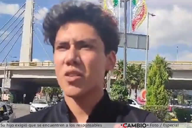 empresario baleado san andres cholula hijo pide justicia
