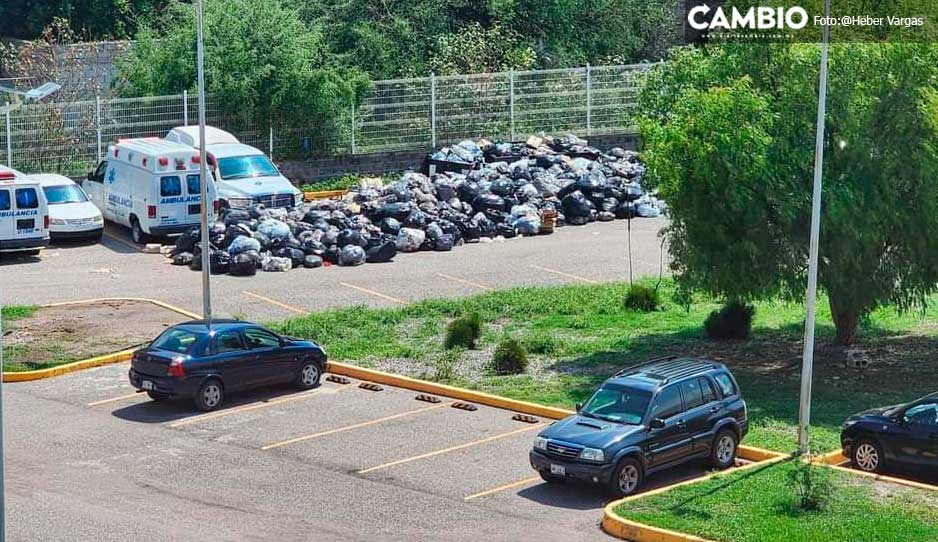 Pedro Tepole deja que zonas residenciales y hospitales se vuelvan basureros en Tehuacán