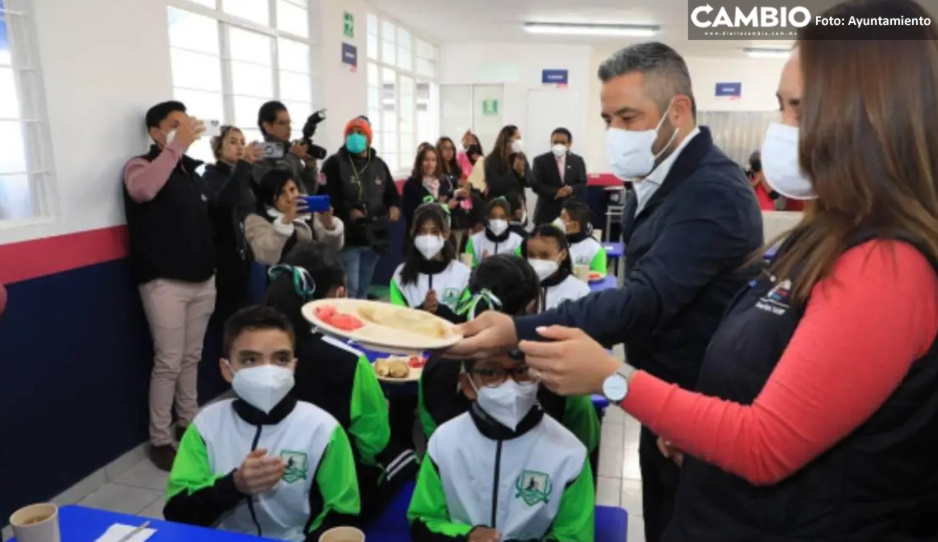 Rehabilitará Ayuntamiento de Puebla 36 desayunadores escolares (VIDEO)