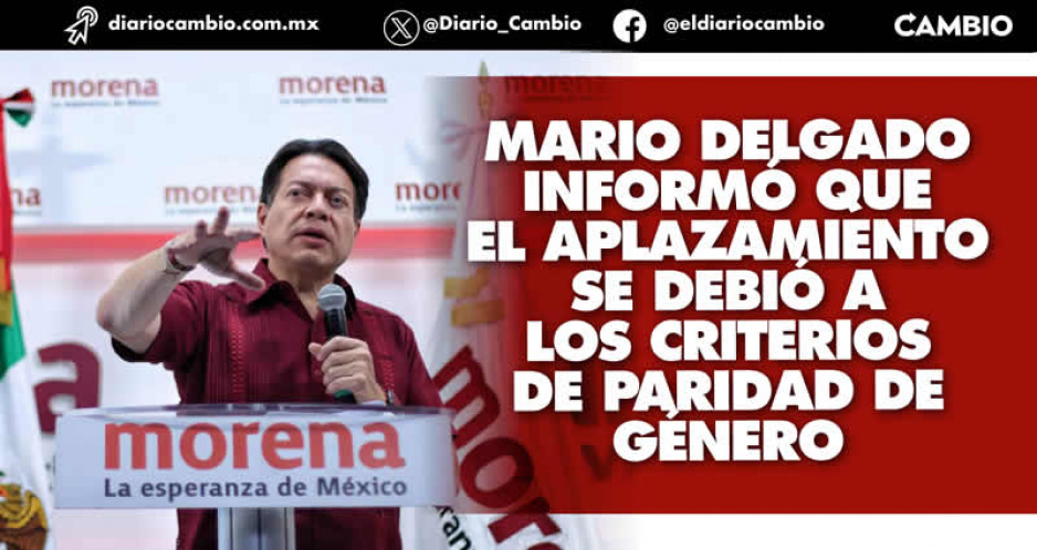 Se alarga agonía de aspirantes de Morena en 9 estados:  oficializan el 10 de noviembre