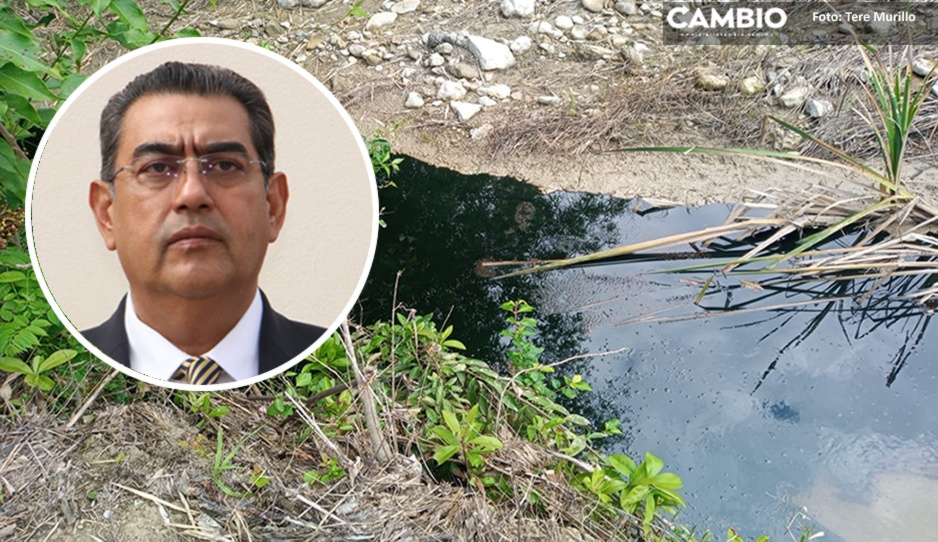 Descarta Sergio Salomón afectación a río por derrame de petróleo en Francisco Z. Mena