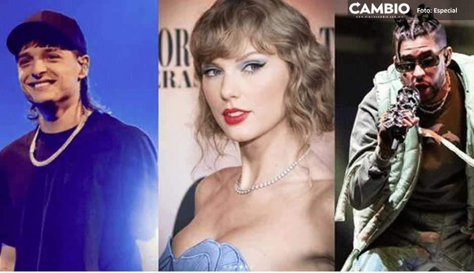 ¡Épico! Peso Pluma supera a Bad Bunny y Taylor Swift en EU
