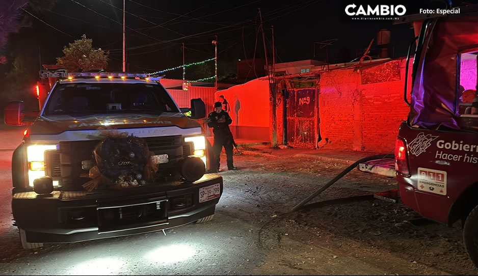 ¡Otro incendio! Casa en llamas causa daños materiales en la Pino Suárez