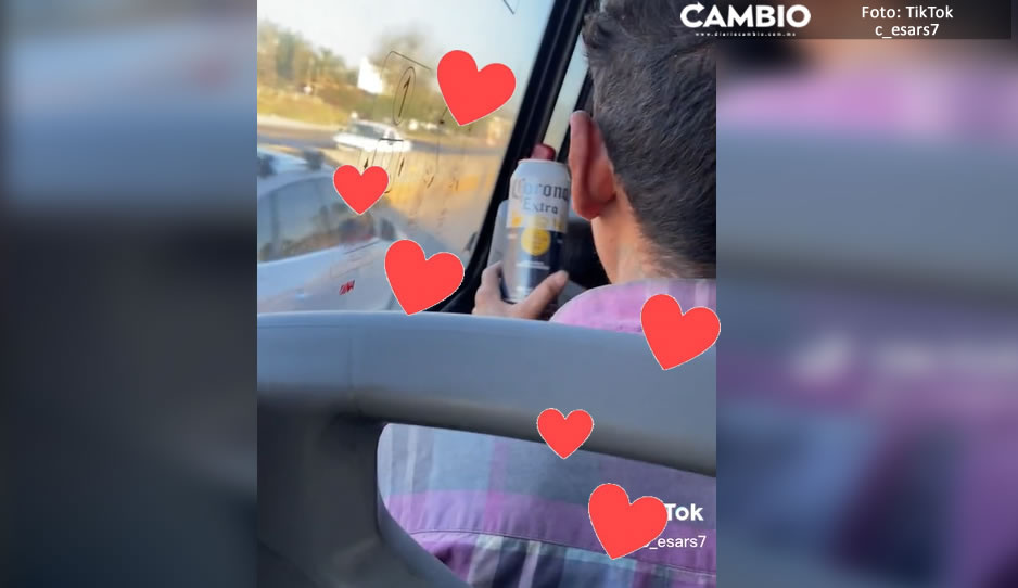 “Tú corona mía, tú eres mi princesa”: Hombre ‘romántico’ le dedica poema a su cerveza (VIDEO)