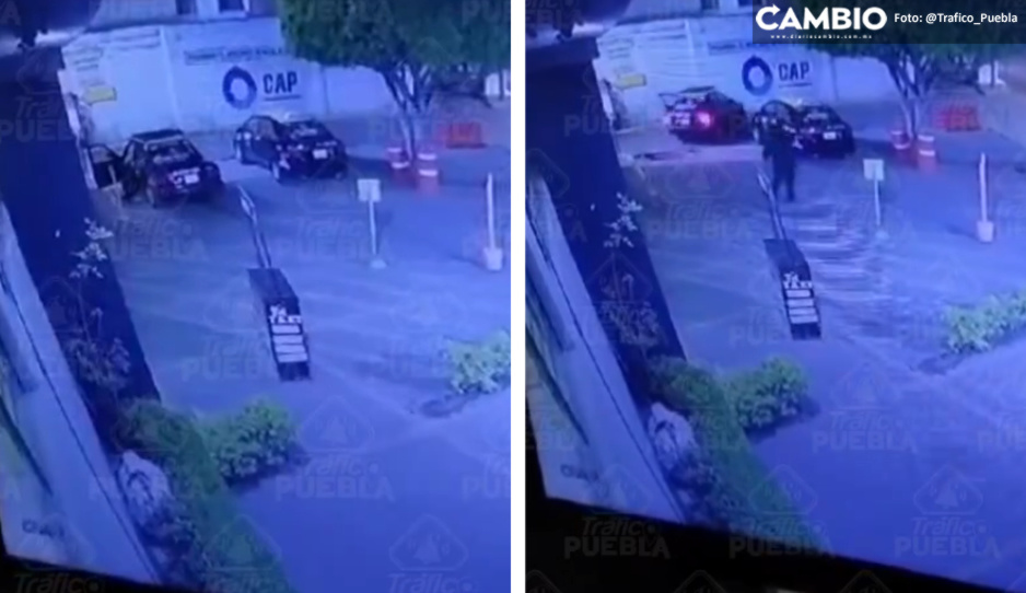 VIDEO: ¡De película! Ladrón roba taxi justo antes de ser alcanzado en la terminal CAP