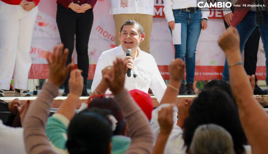 Candidatos a alcaldías de Puebla deben garantizar la unidad para lograr el triunfo en 2024: Armenta