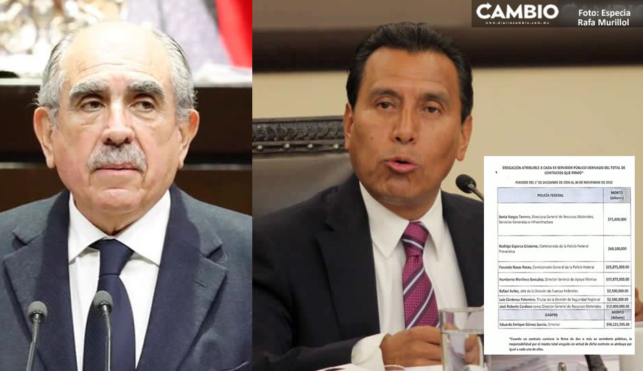 Facundo Rosas firmó contratos ilegales con la Policía Federal de García Luna, acusa Pablo Gómez