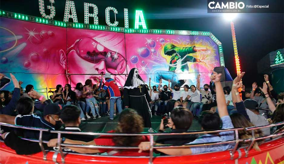 ¡Nos ganaron! Estará la “monja viral” en la Feria de Tlaxcala