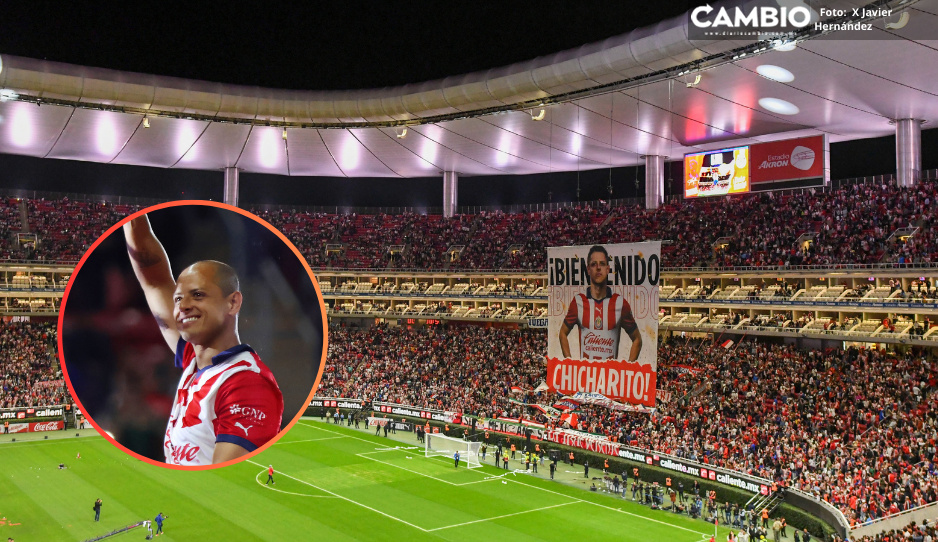 Esta será la fecha de debut de Chicharito en la cancha del Chivas