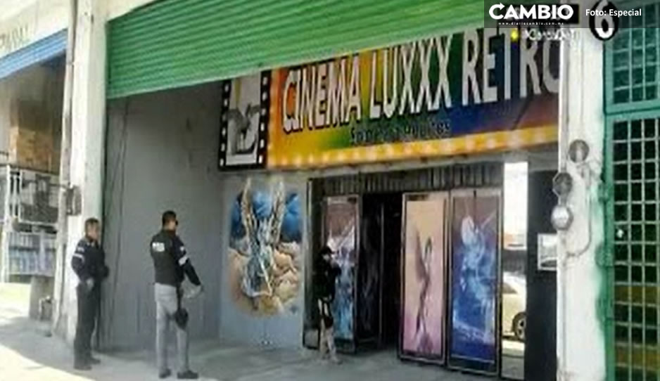 ¡Ya les cayó el chahuistle! Operativo en cine para adultos de la 20 de Noviembre, no tienen permisos