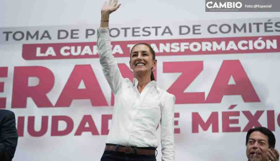 Sheinbaum arranca gira por Puebla en Acatlán de Osorio