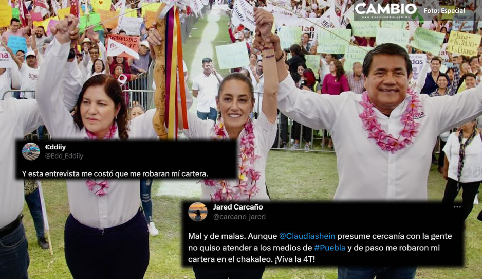 Ni las carteras perdonaron en el mitin organizado por Julio Huerta: saquean a 3 reporteros en Izúcar