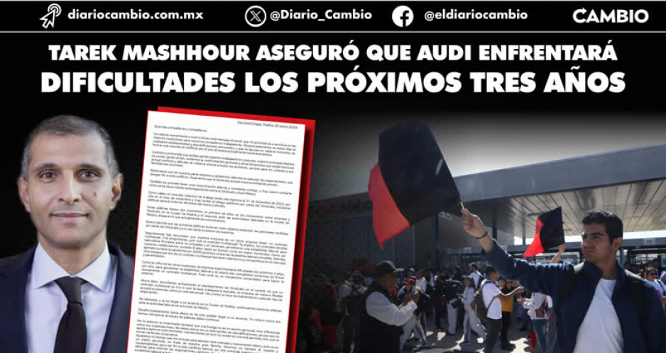 Empantanada huelga en Audi al cumplirse ya cinco días: Tarek muestra doble cara