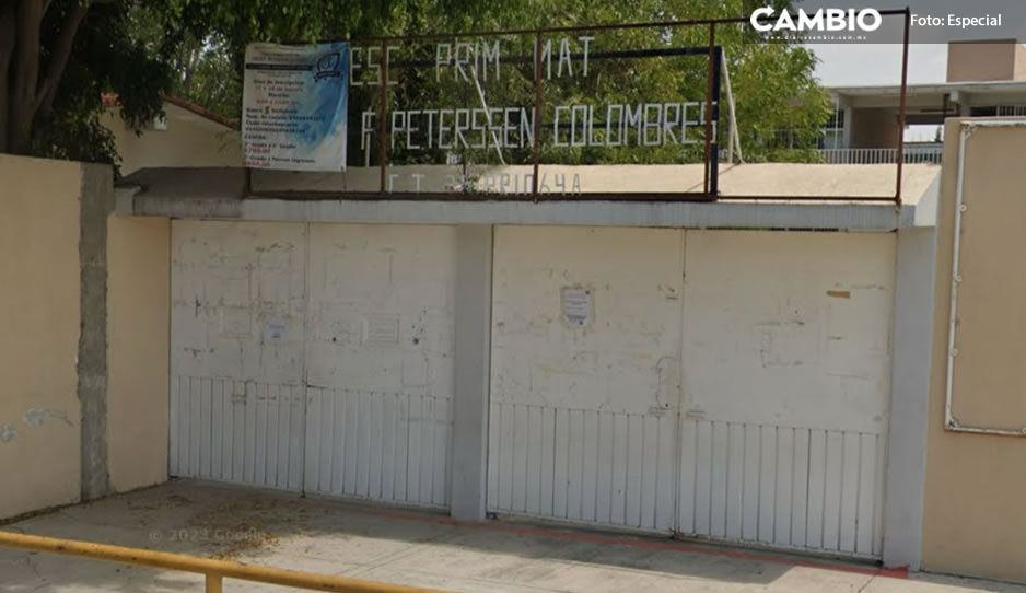 Otra contra escuelas; ahora malhechores roban a primaria Federal en la México 68