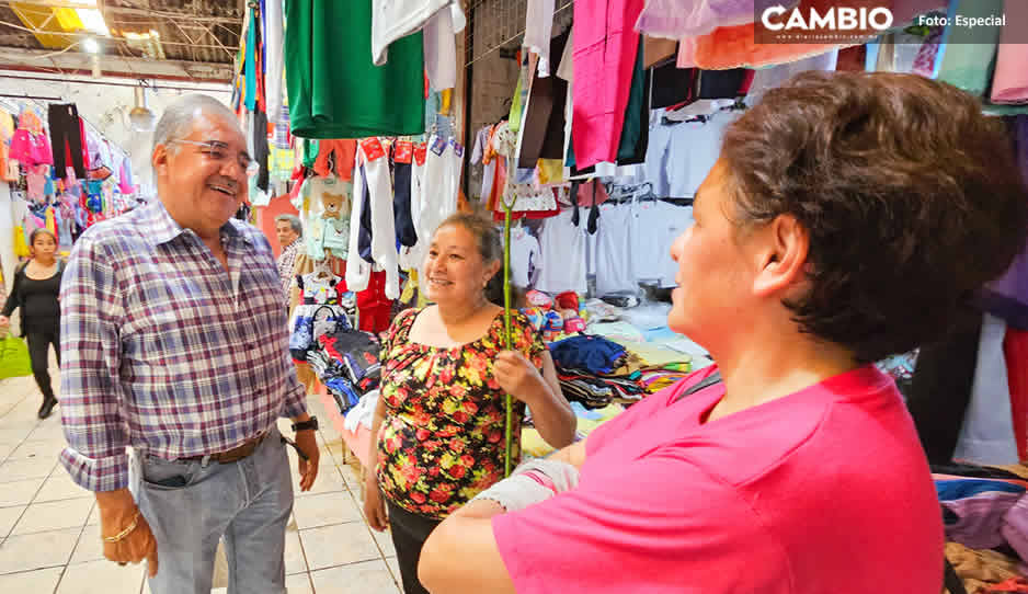 Se mantiene firme construcción del Mercado Municipal: Rogelio López Angulo