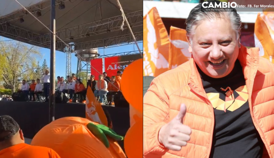 Fer Morales cierra precampaña en Tecali de Herrera y agradece el apoyo de los poblanos (VIDEO)