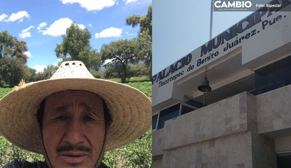 Pobladores toman la presidencia municipal de Tlacotepec tras desaparición de Carlos Rodríguez