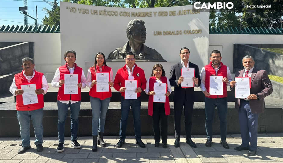 PRI da constancia a candidatos a diputaciones federales y a Néstor Camarillo como senador
