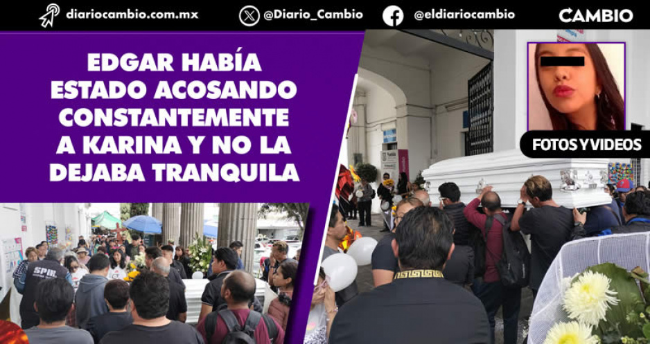 Dan el último adiós y sepultan a Karina, joven asesinada por su ex novio, quien se suicidó después