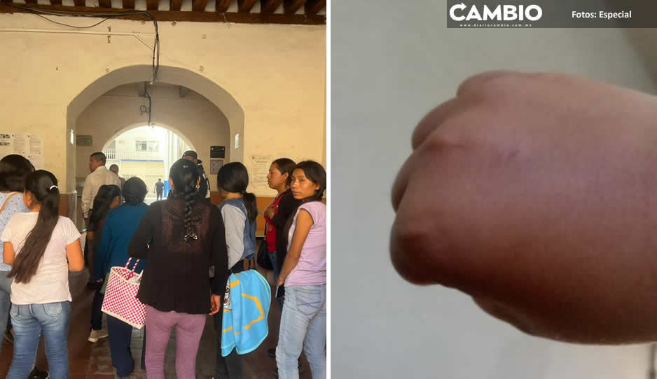 Padres de familia acusan a maestra de agredir a ni&ntilde;os de primaria; les picaba las manos con agujas