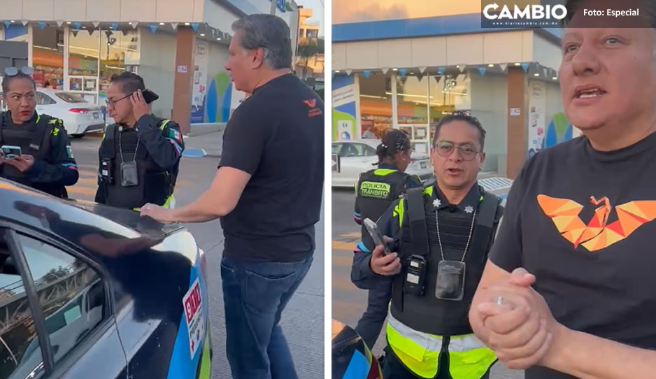 Policías de SSC siguen y fotografían a caravana de Movimiento Ciudadano; Fer Morales los confronta (VIDEO)
