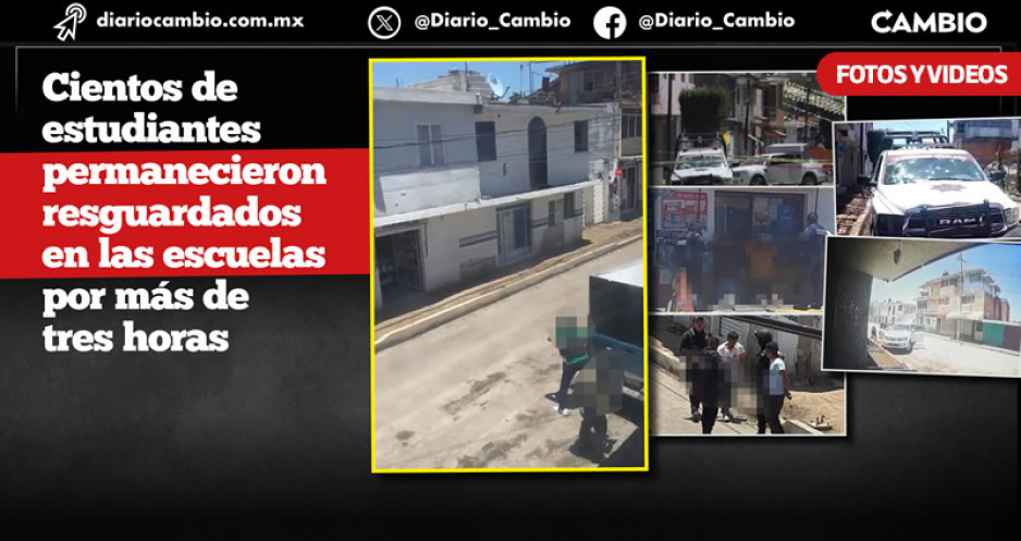 Un policía muerto y dos heridos: la violencia del CJNG causa terror en Xoxtla