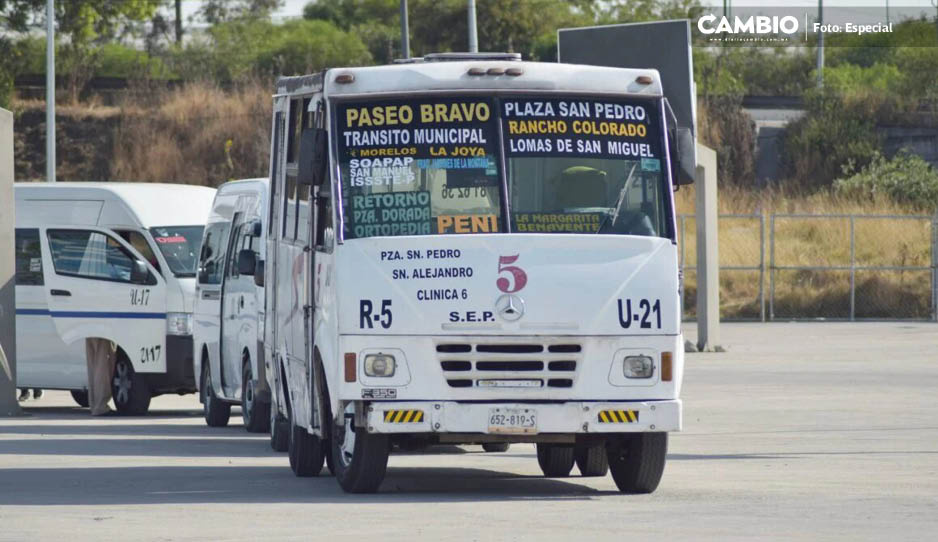 ¡La delincuencia no para! Captan en VIDEO asalto a chofer de la ruta 5 en El Carmen