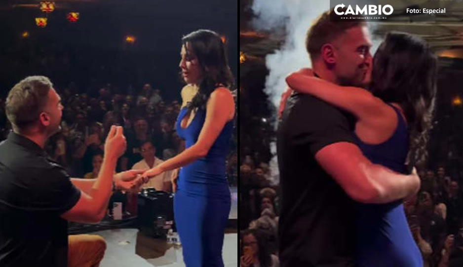 ¡Dijo que sí! Martha Higareda se compromete con su novio Lewis Howes (VIDEO)