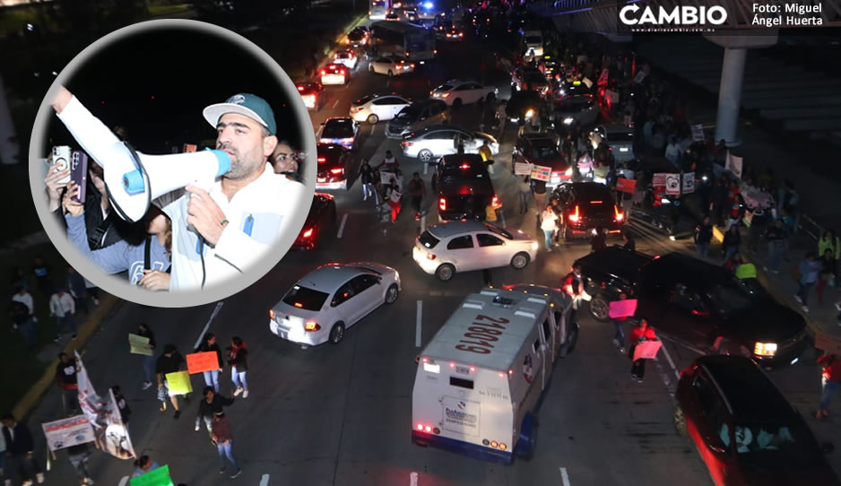 ¡Alerta! La Atlixcáyotl amanecería bloqueada por Arturo Islas y animalistas
