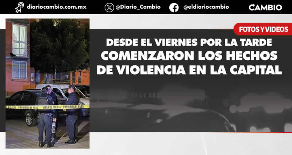 Saldo rojo el fin de semana en Puebla, mueren 6 personas en distintos hechos