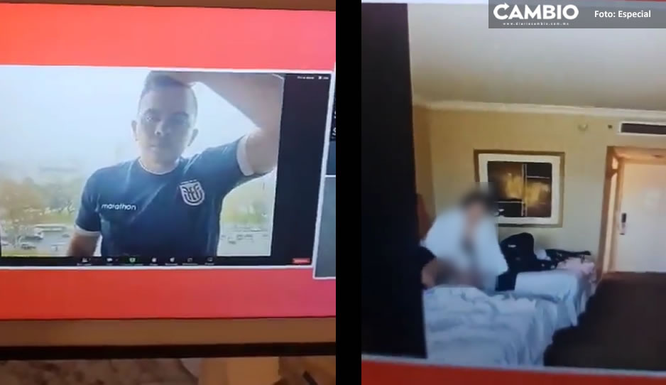 ¡Momento épico! Comentarista deportivo muestra por error a su amante durante &quot;En Vivo&quot; (VIDEO)