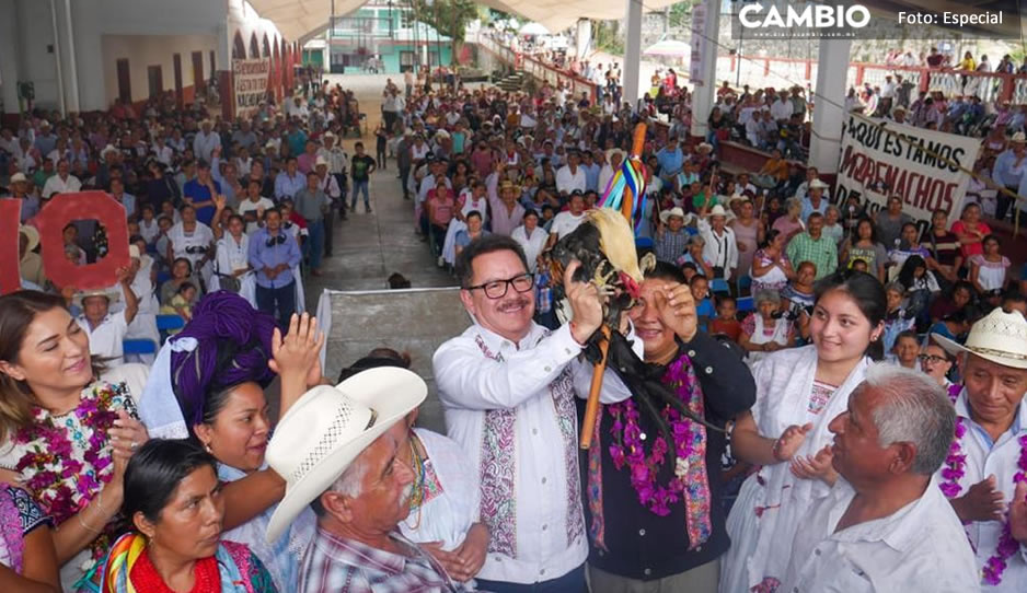Desde Xiloxochico, se compromete Nacho Mier a rescatar los pueblos ind&iacute;genas de Puebla (FOTOS)