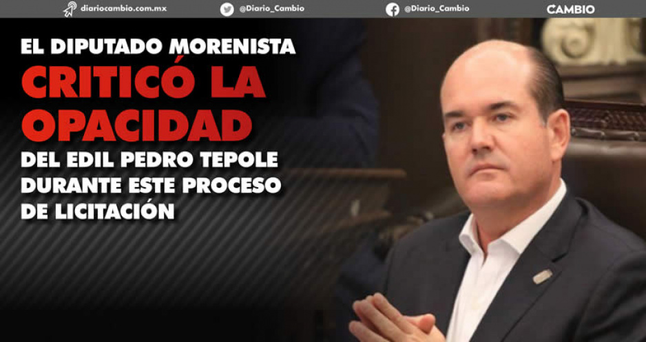 Sánchez Sasia cuestiona y critica opacidad de la concesión entregada por Tepole Hernández
