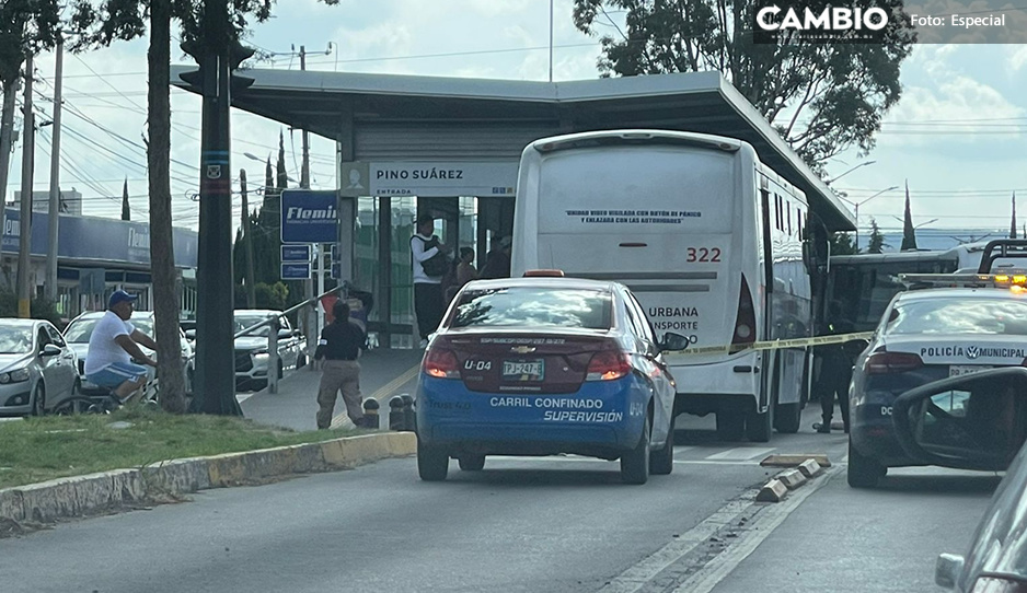 RUTA atropella y mata a adolescente en estación Pino Suárez