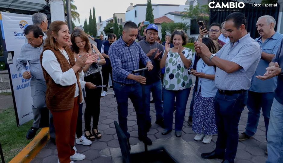 Ayuntamiento de San Andrés Cholula dota de agua potable a 4 mil sanandreseños