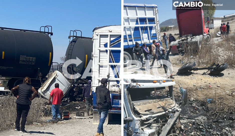 Tráiler termina destrozado por intentar ganarle el paso a &#039;La Bestia&#039;; hay 3 lesionados