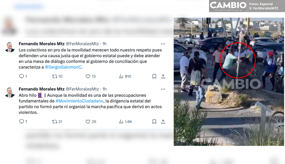 MC se deslinda de la marcha de ciclistas que desató zafarrancho en la Atlixcáyotl