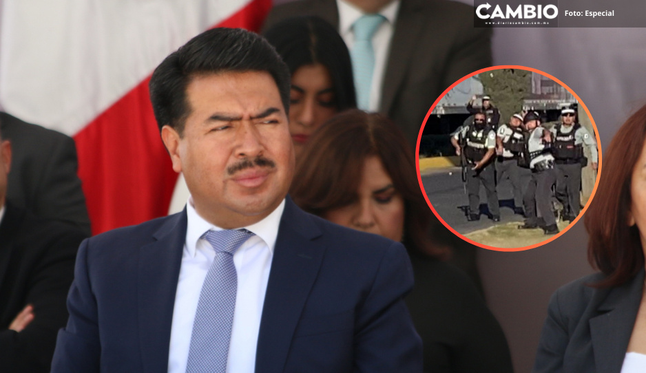 Un policía herido, saldo del enfrentamiento en Esperanza: Segob (VIDEO)