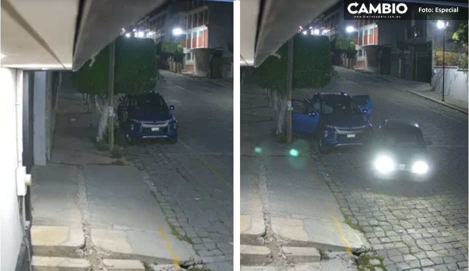 ¡En un parpadeo! Ladrones roban camioneta estacionada en segundos
