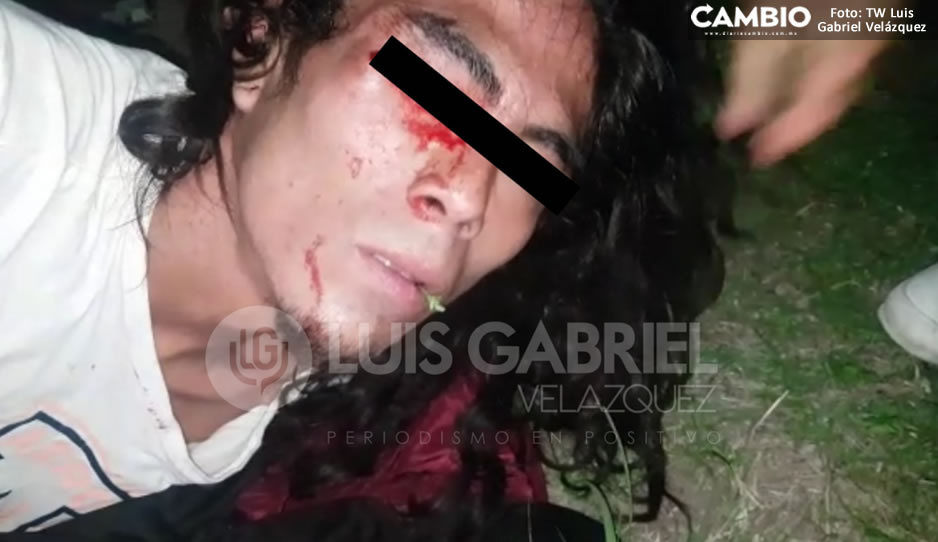 Detienen y golpean a ladr&oacute;n &lsquo;El Coreano&rsquo; en la colonia Manantiales