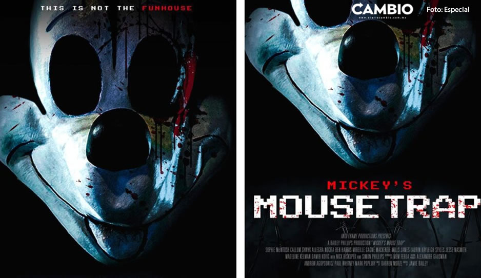 VIDEO: Lanzan trailer de Mickey Mouse de terror tras pasar a dominio público
