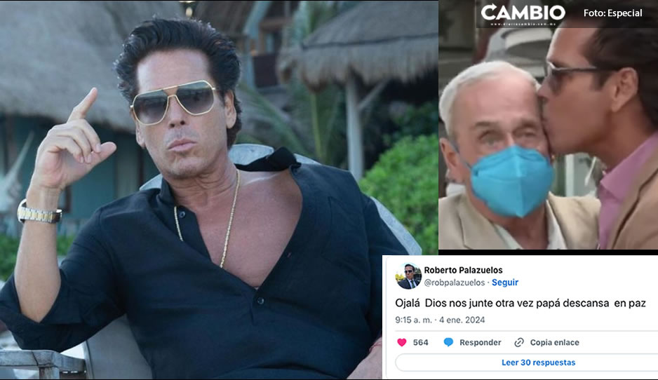 “Ojalá Dios nos junte otra vez” Roberto Palazuelos se despide de su papá con emotivo mensaje