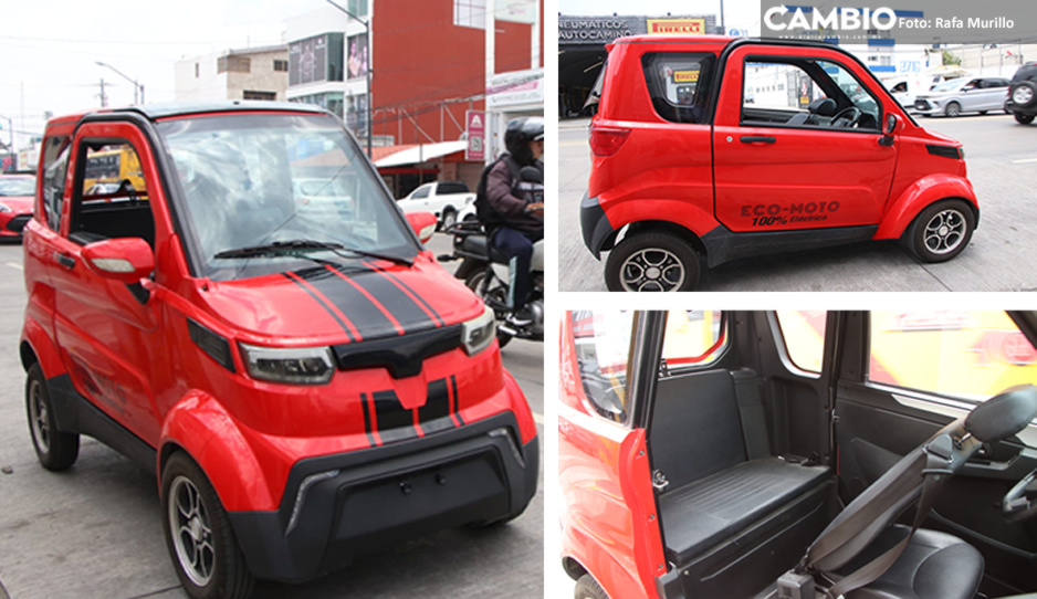 FOTOS: Así es el carrito eléctrico que se vende en Puebla… ¡No cuesta 20 mil pesos!