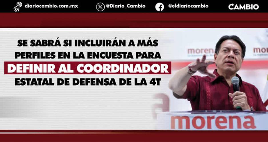 Morena define hoy a sus finalistas: sacarán el rastrillo con la encuesta de reconocimiento