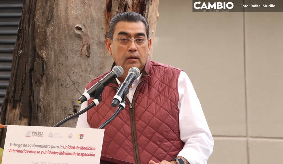 Sergio Salomón pide a partidos políticos presentar propuestas y no confrontar a los poblanos (VIDEO)